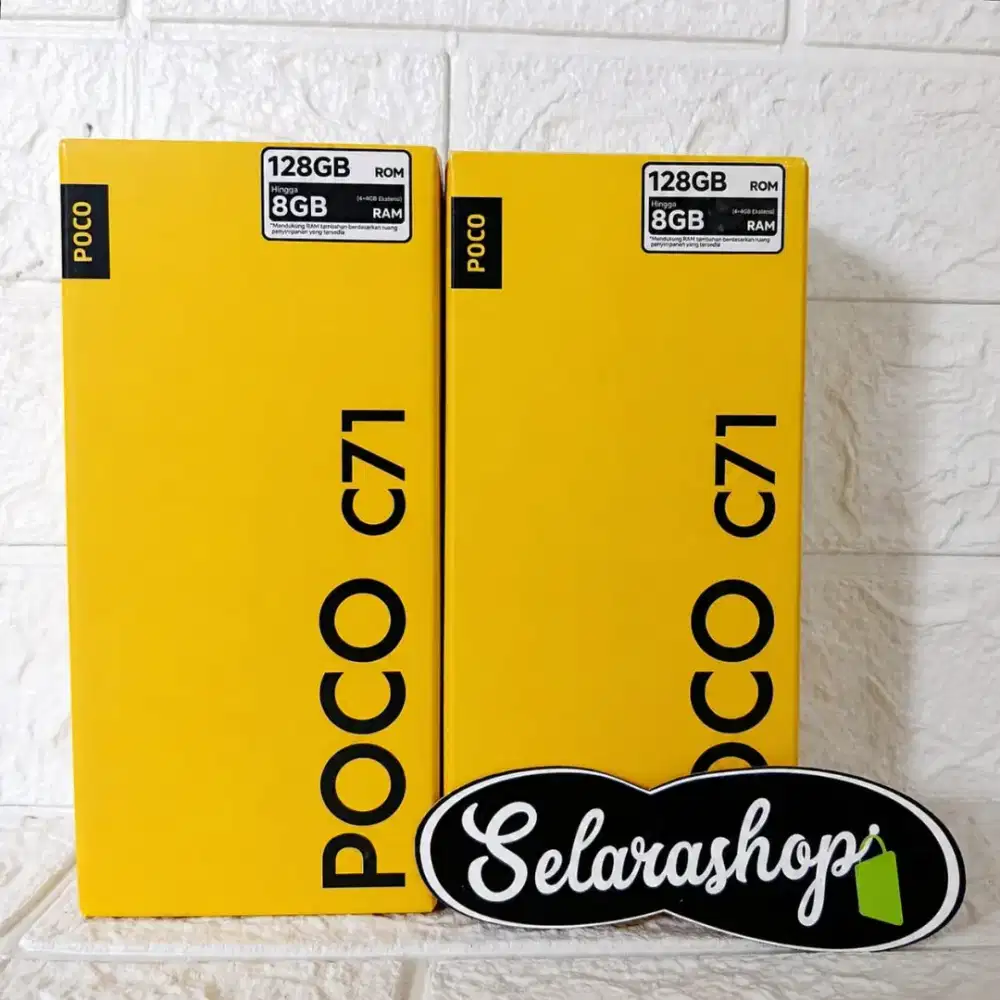 POCO C71 4/128 BARU GARANSI RESMI