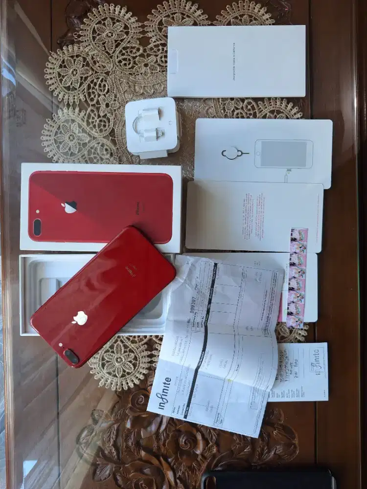 Iphone 8+ Red edition 64GB kondisi mantap