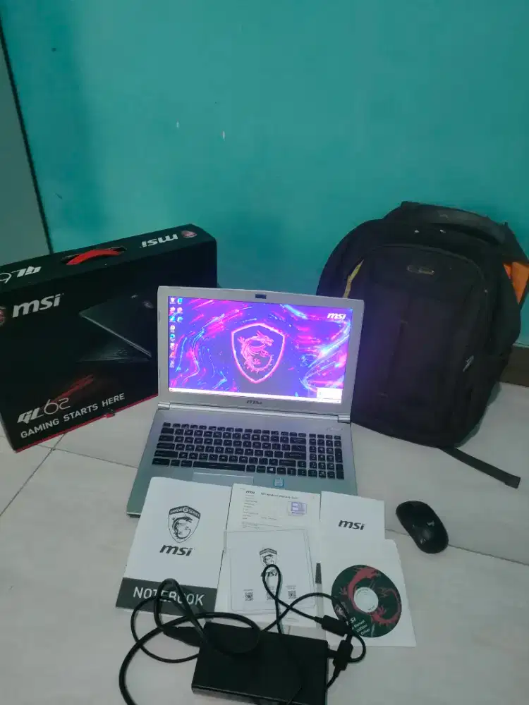 Laptop gaming MSI core i7 mulus fulset