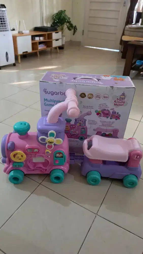 Sugar Baby 5 in 1 Train Acitivity Walker