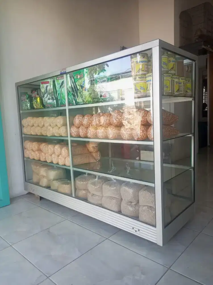 Etalase panjang 1,5 Meter Murah