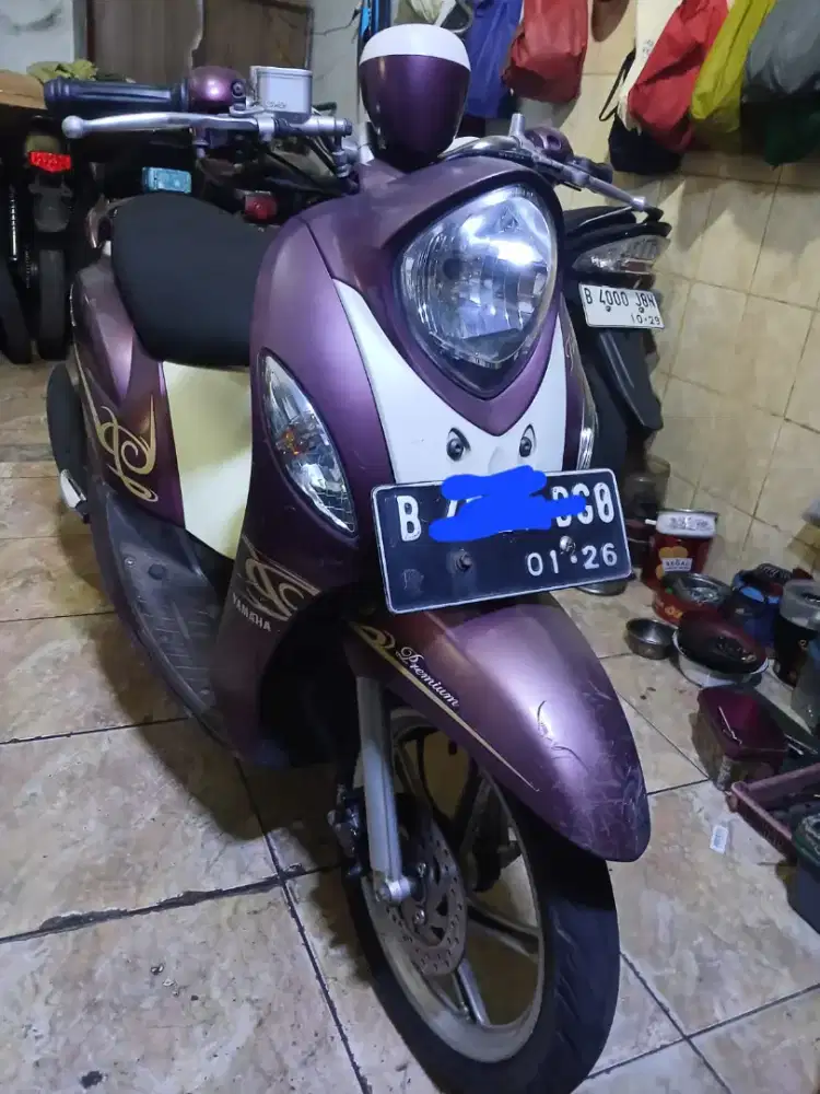 YAMAHA FINO PREMIUN DI GNG SAHARI ANCOL