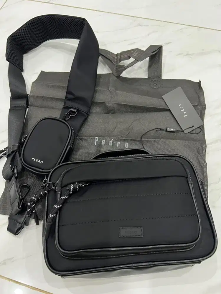 Tas Pedro sling bag, hand bag, dompet, clutch, pouch