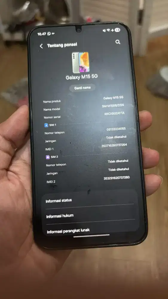 Samsung M15 5g Tt/Bt