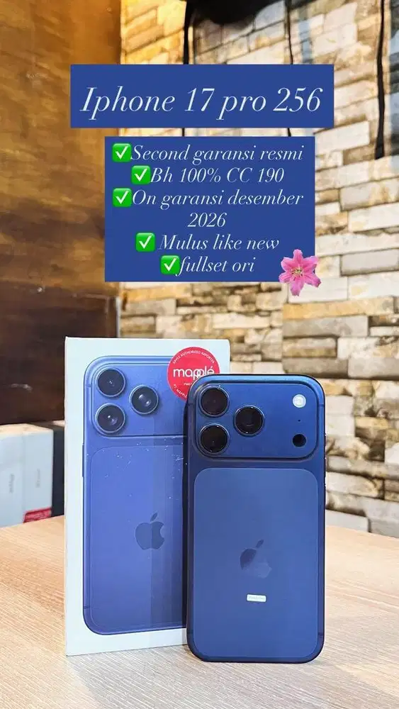 Iphone 17 pro 256gb deep blue
