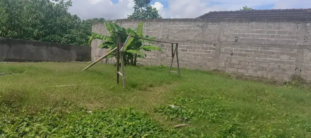 Jual tanah sdh tembok keliling akses jl pribadi di Dalung Permai Bali