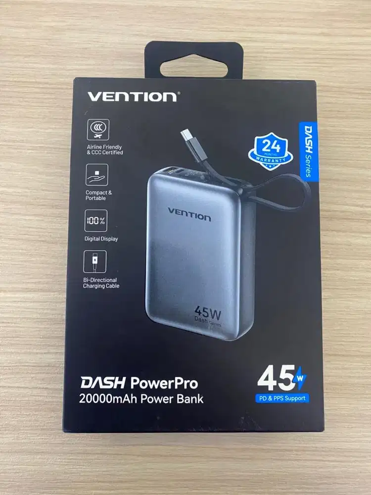 powerbank vention dash powerpro 20000mah