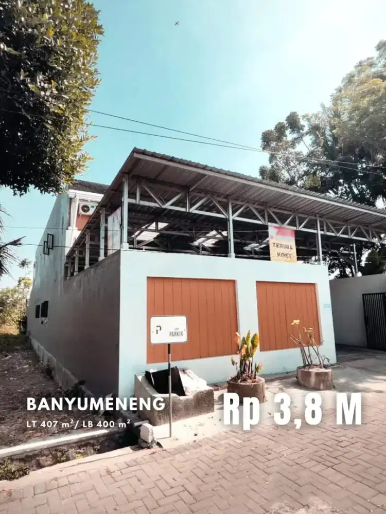 Dijual Kos 30 Kamar di Banyumeneng dekat Jalan Godean