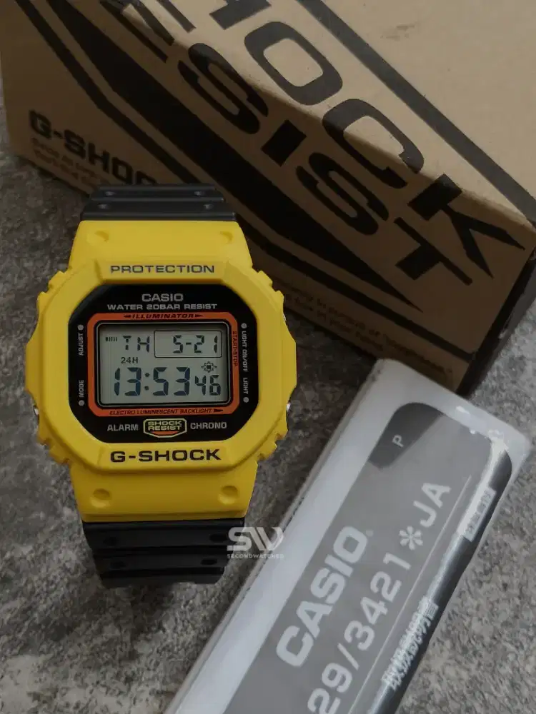 (RARE) CASIO GSHOCK DW 5600TB-1JF JDM