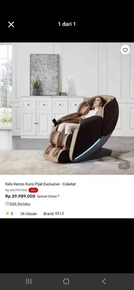 Kels kenzo kursi pijat exclusive