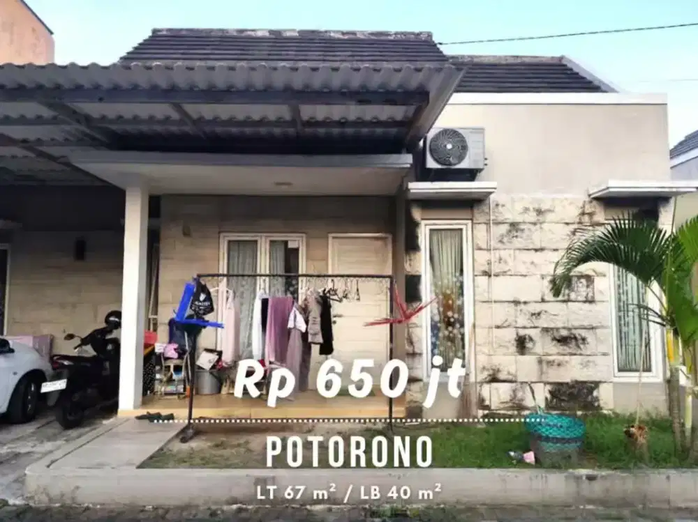 Dijual Rumah Apik di Kirana Garden Residence Potorono