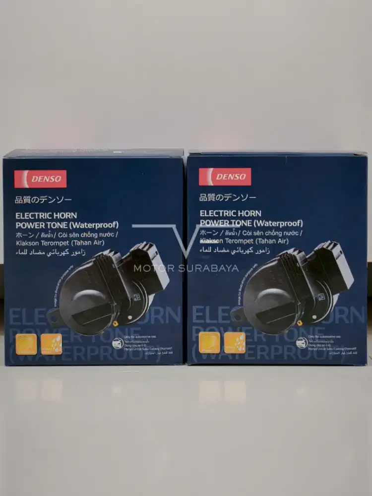 Klakson Mobil / Motor Denso Waterproof Double Pin Original