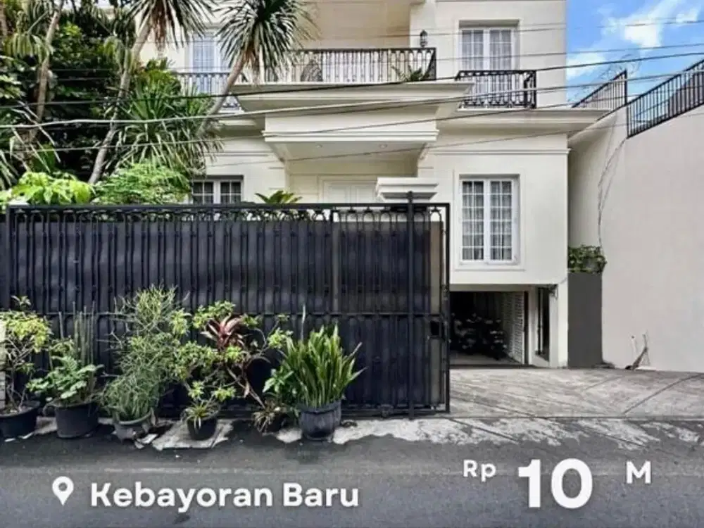 Dijual Rumah Kebayoran Baru Jakarta Selatan