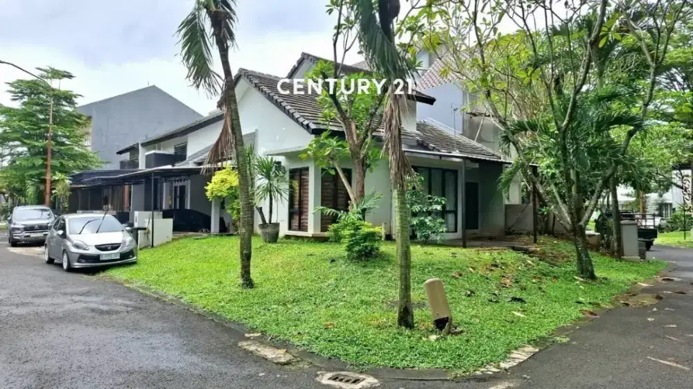 Dijual rumah posisi hook dalam cluster di Sektor 9 Bintaro