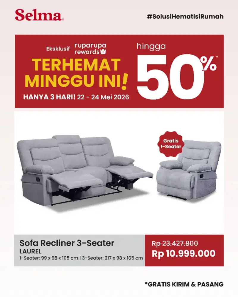 Sofa recliner Laurel