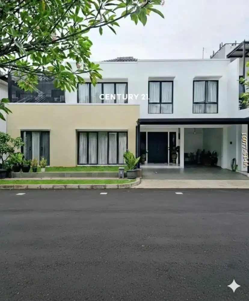 Dijual rumah mewah dalam cluster one gate di Bintaro Jaya