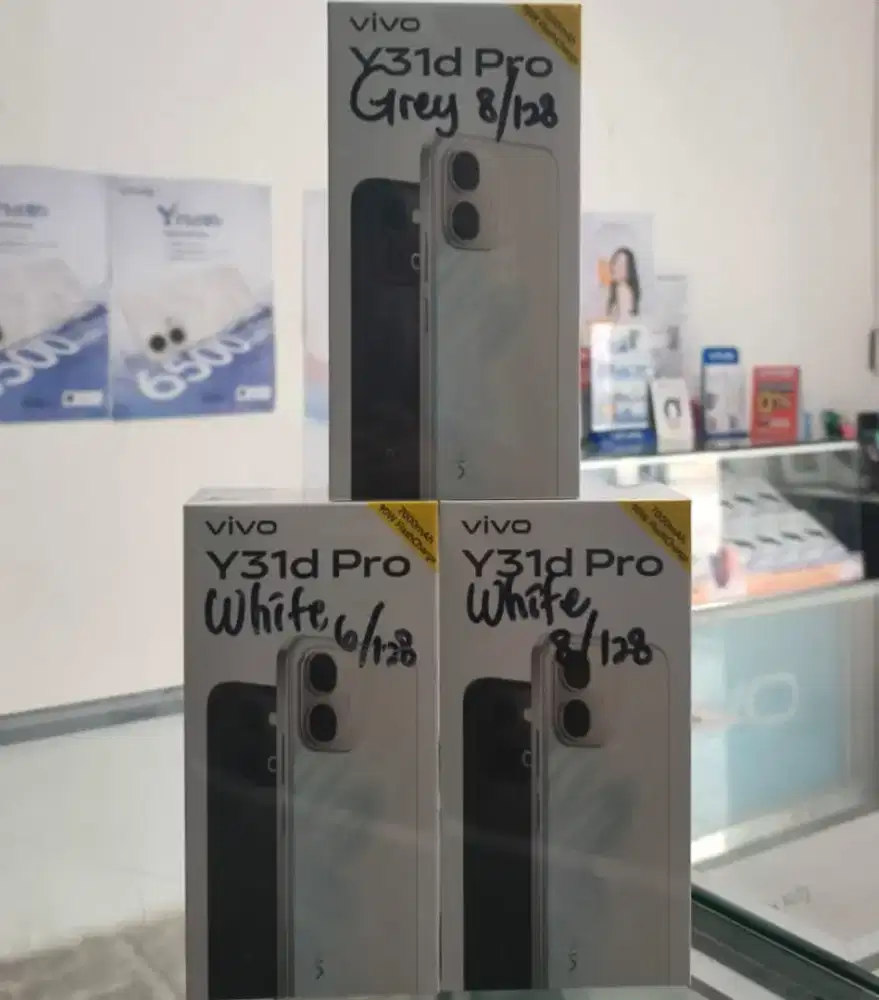 VIVO Y31D Pro 6/128 - 8/128 - 8/256 BNIB Garansi Resmi Indonesia