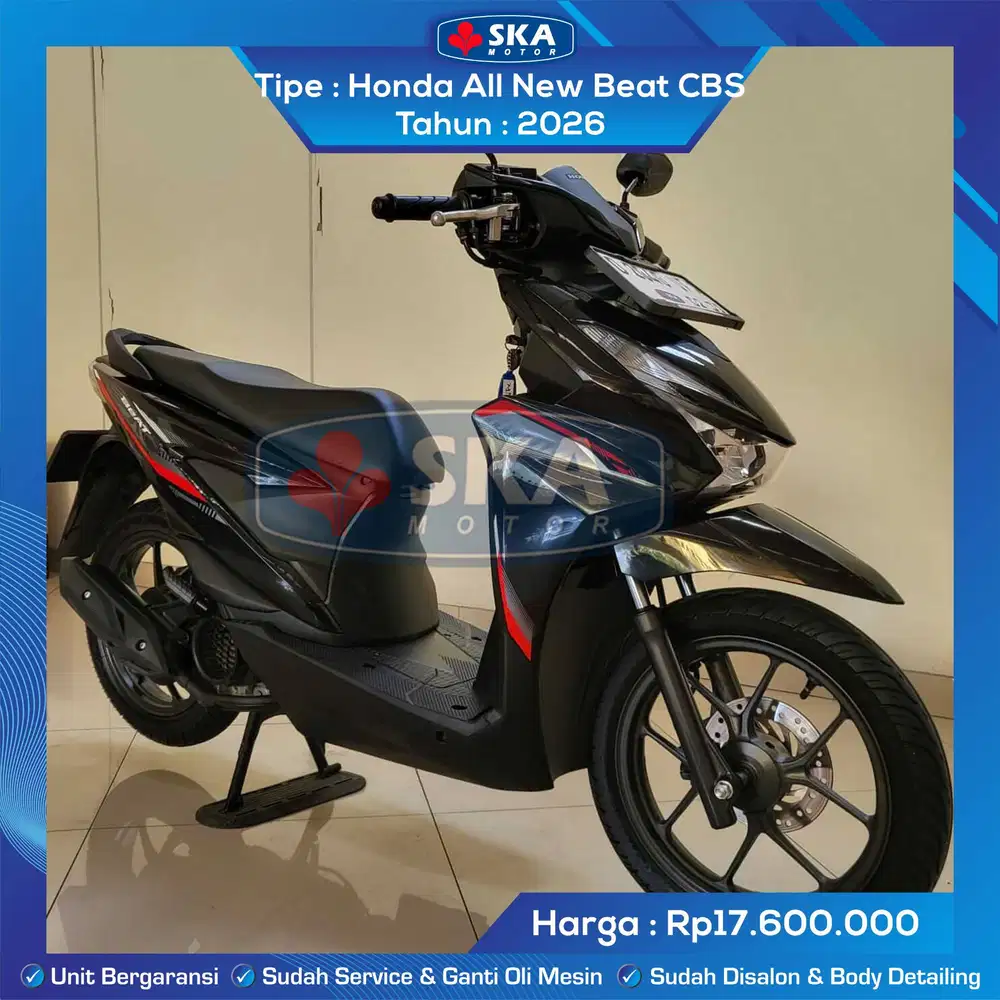 Honda All New Beat CBS Tahun 2026