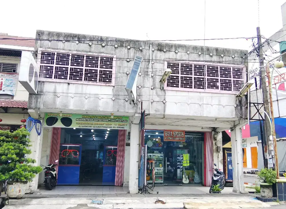 Dijual 2 Ruko jln sutomo L pakam