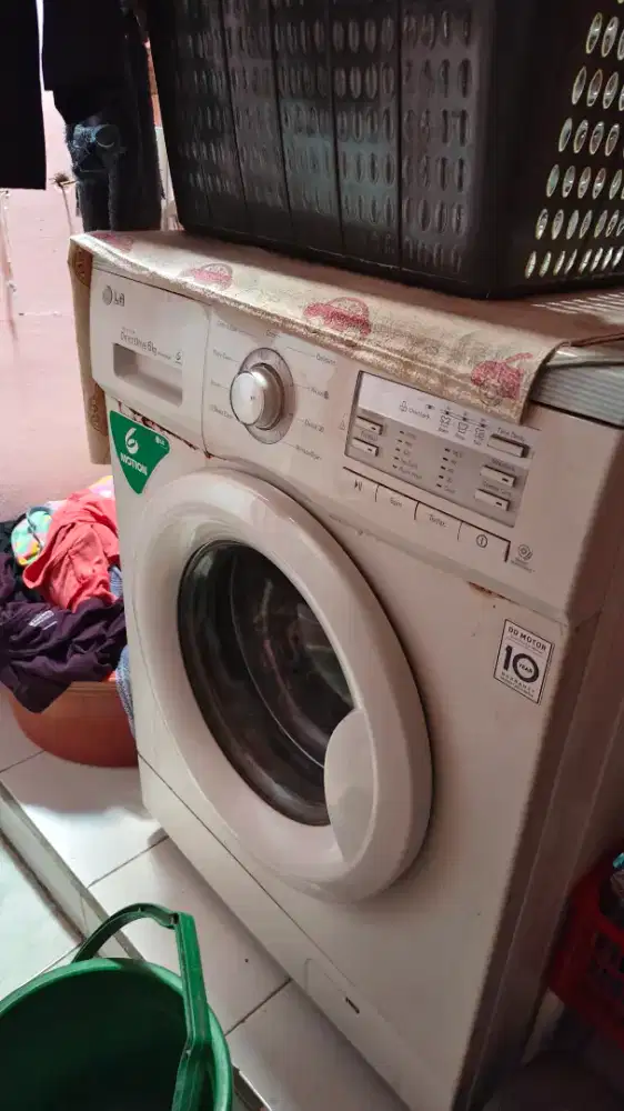 Mesin Cuci LG Inverter Front Loading