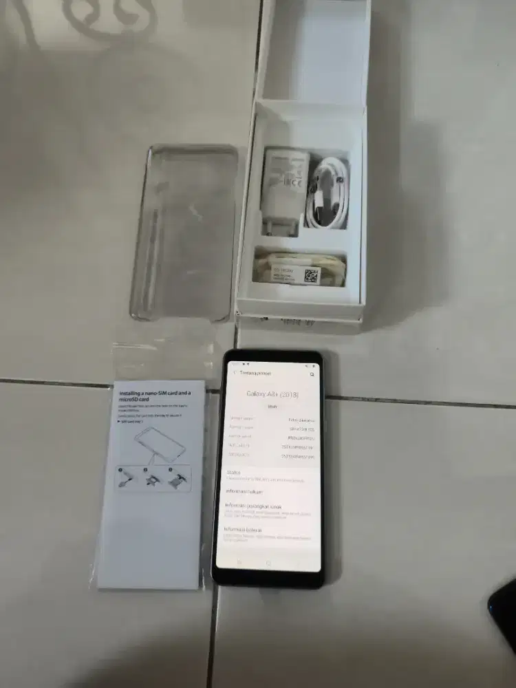 Samsung a8 plus 6/64 orchid gray sein