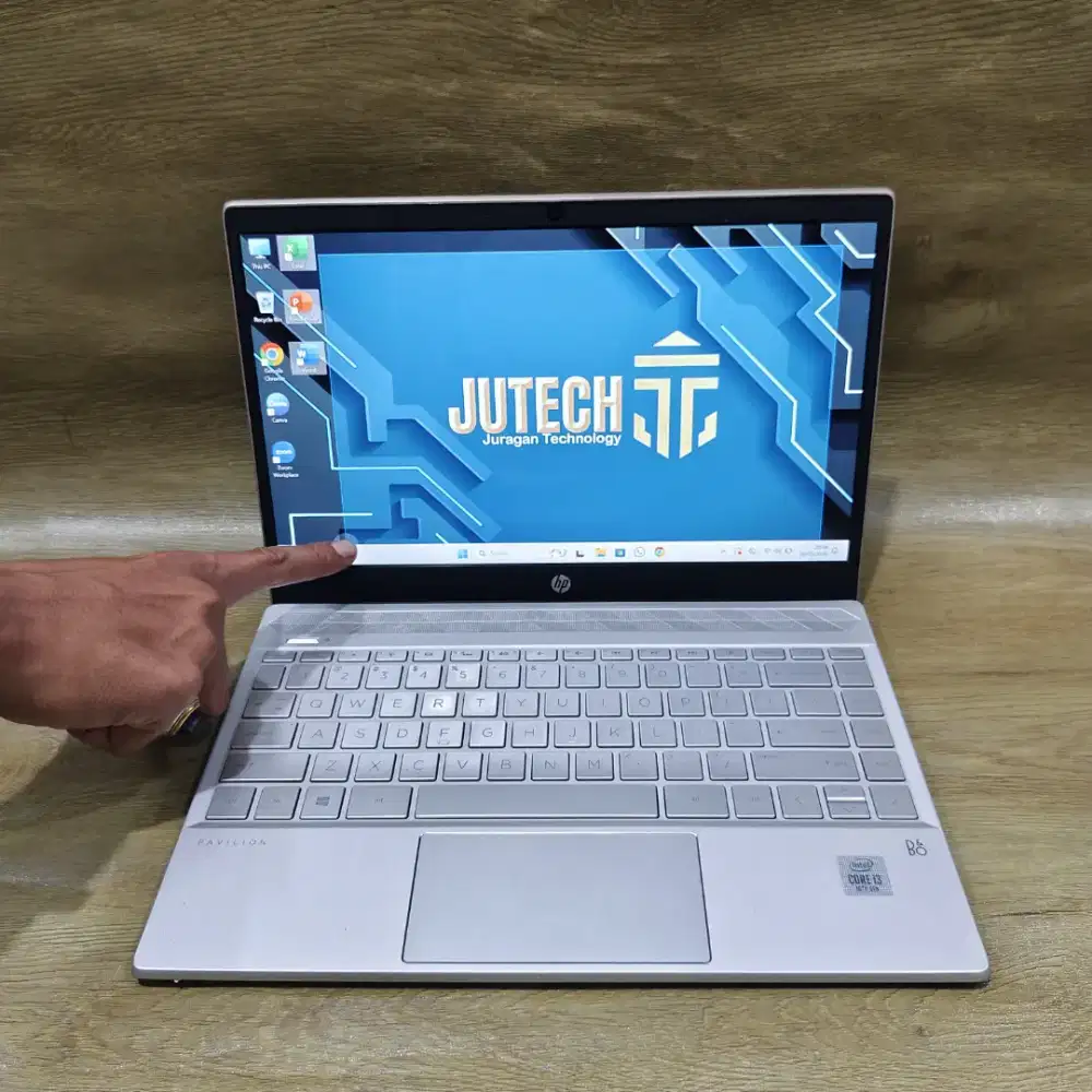 LAPTOP HP PAVILION 13-AN1033TU SLIM CORE i3 GEN 10 RAM 8GB TOUCHSCREEN