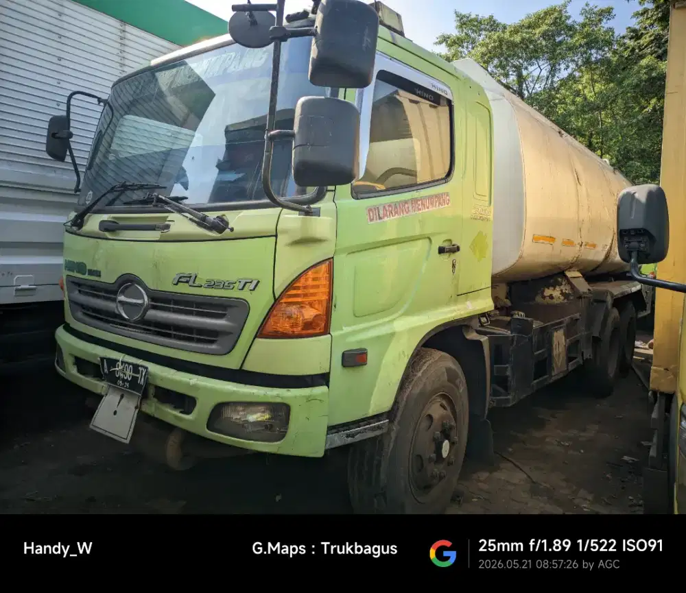 Hino Ranger FL235JN 6x2 Tangki 24rb tahun 2011