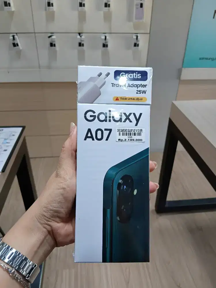 Ready samsung A07 4/128 garansi resmi 1tahun atlantis dahsyat