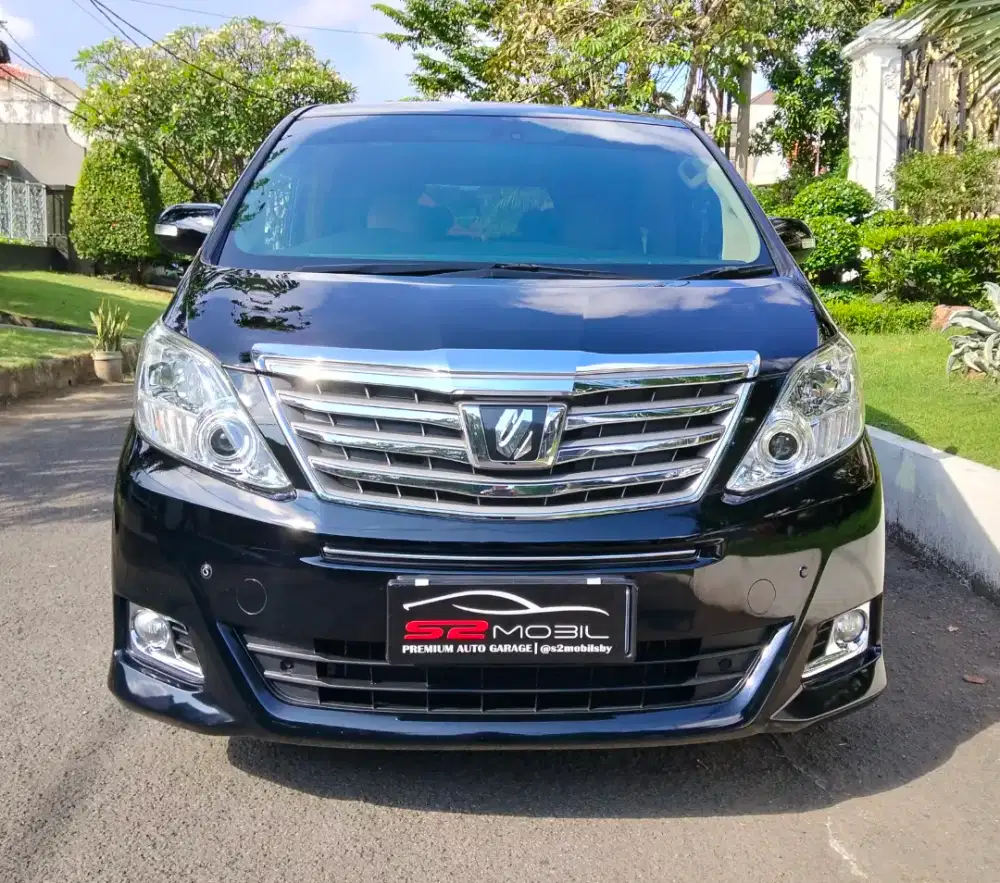 Toyota Alphard G Atpm At 2012 Hitam