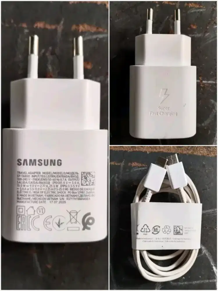 Charger Samsung Ori 25W Tipe C To C