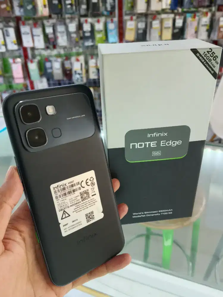 Infinix note edge 5g ram 8/256 second like new