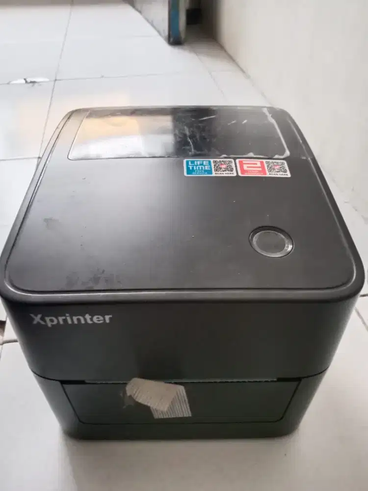 Printer label x printer