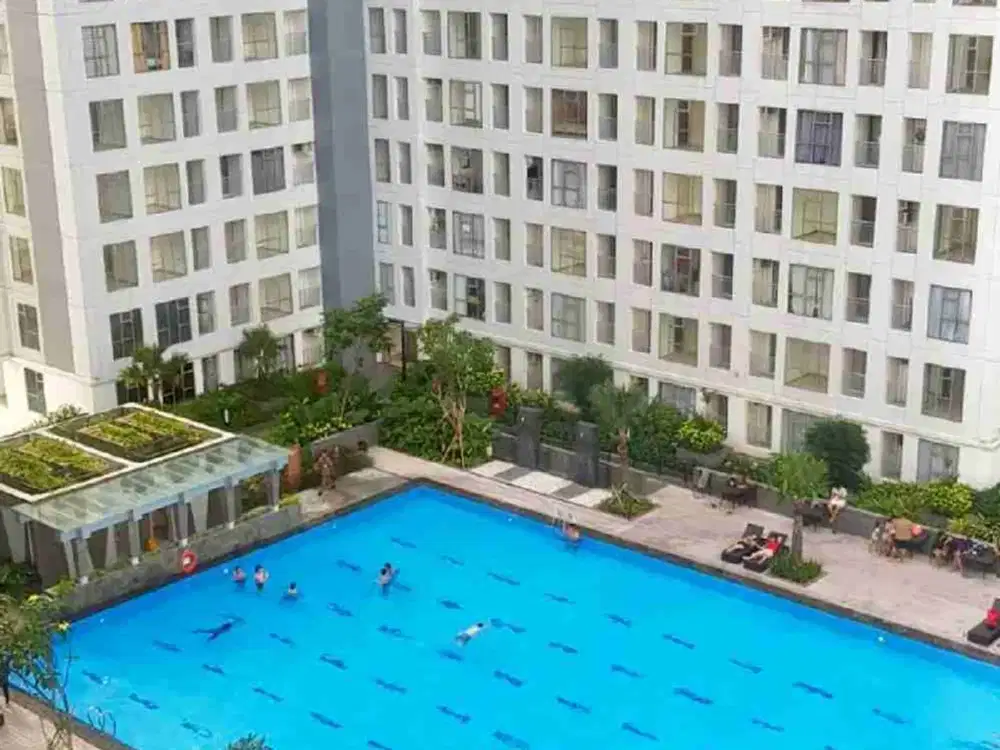 DIJUAL Apartemen M-Town Gading Serpong 3BR Low Floor View Pool Bisa KPA, Deket MALL, NEGO
