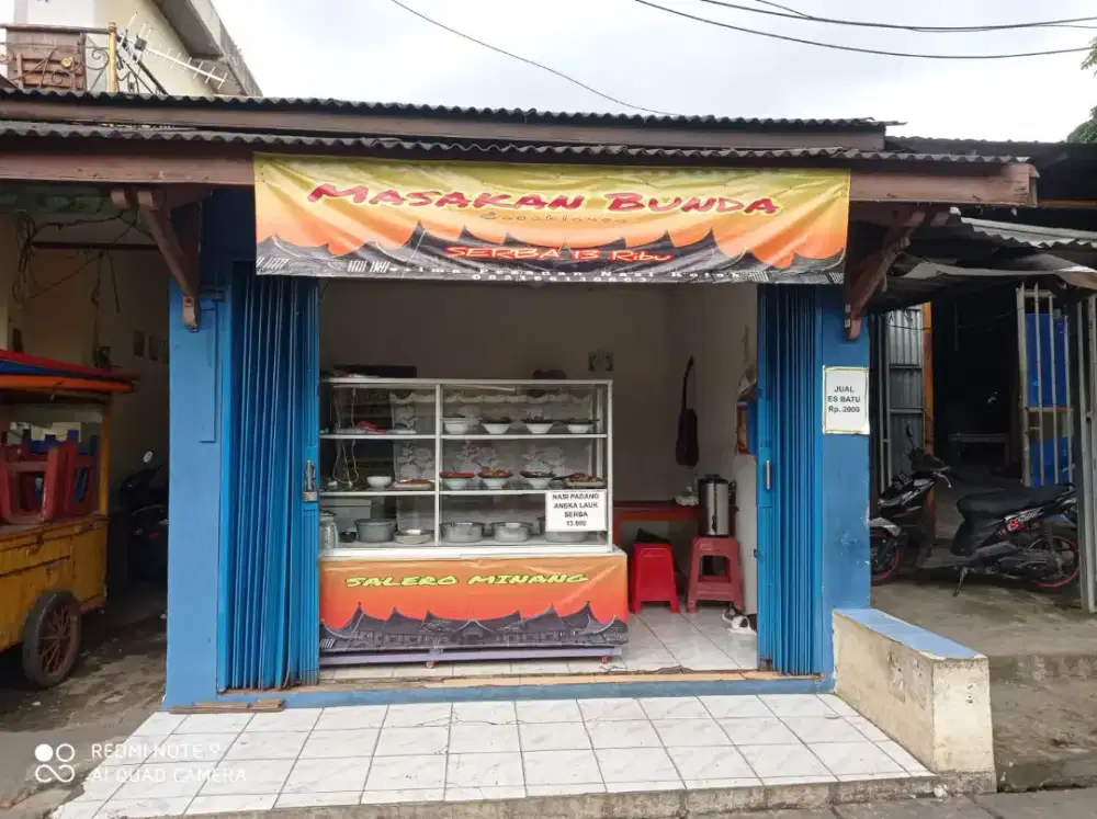 Di kontrakan buat usaha warung dll