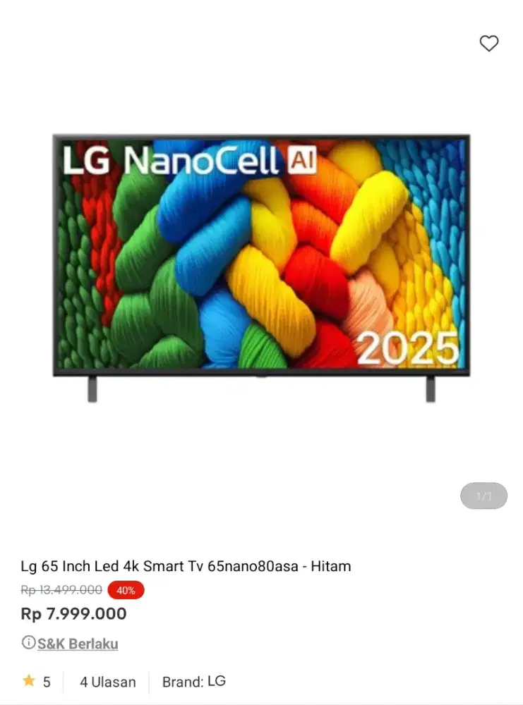 smart tv promo bisa cicilan syarat ktp tanpa dp bayar bulan depan