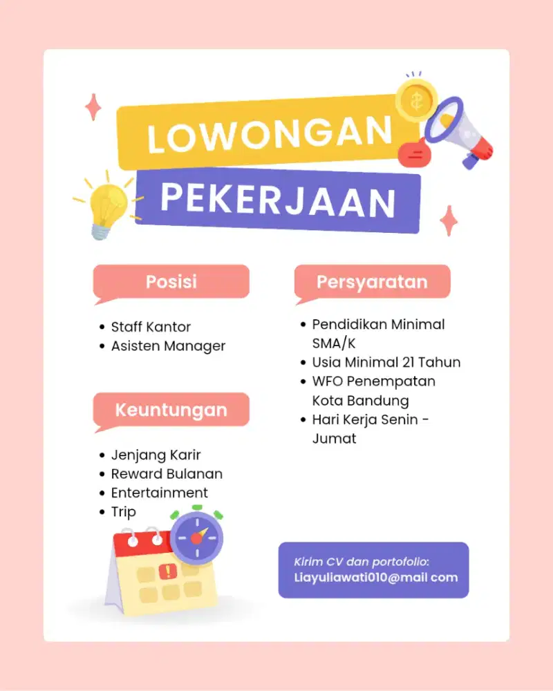 Lowongan Pekerjaan