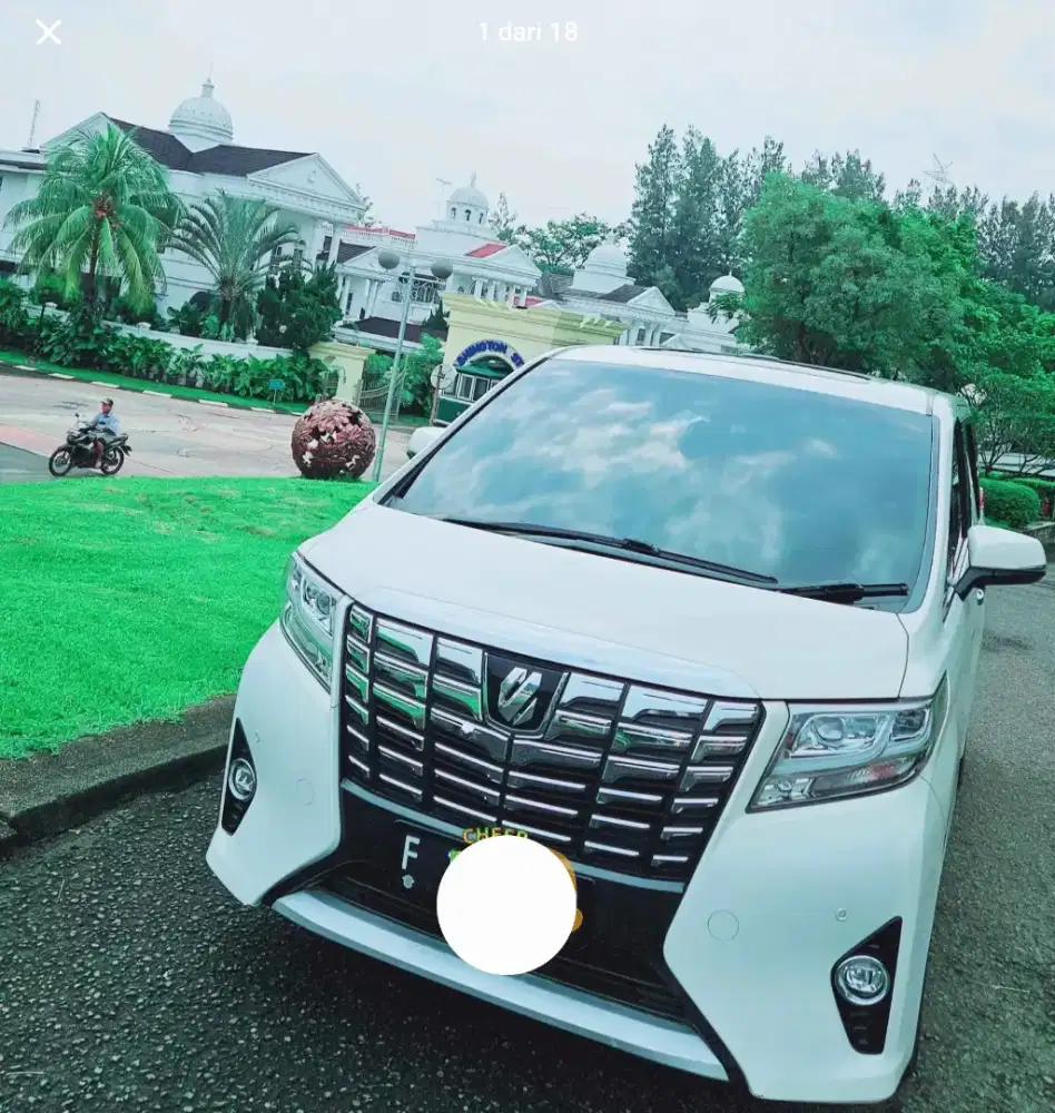 Dijual Mobil Aphard 2015