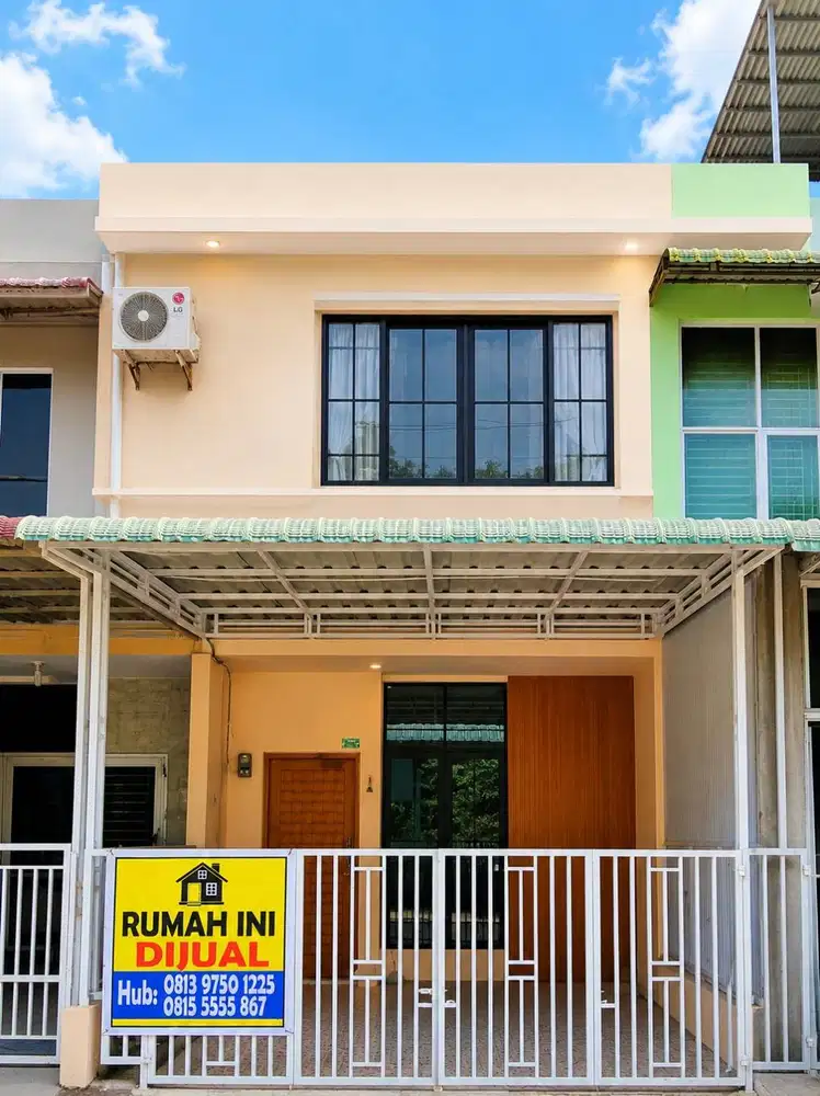 Dijual Rumah Baru Komplek De City (5 menit dari pintu Tol Halvetia)