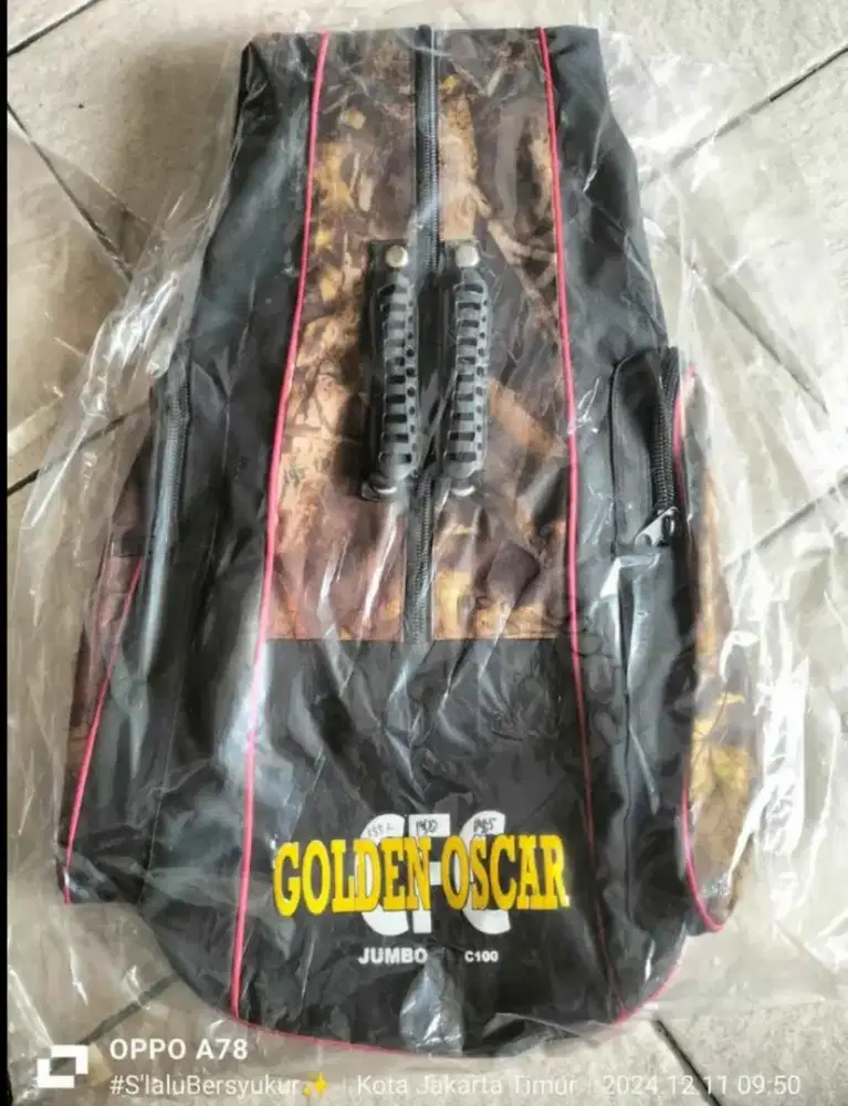 Jual Tas Baru Pancing Ransel Jumbo Golden Oscar