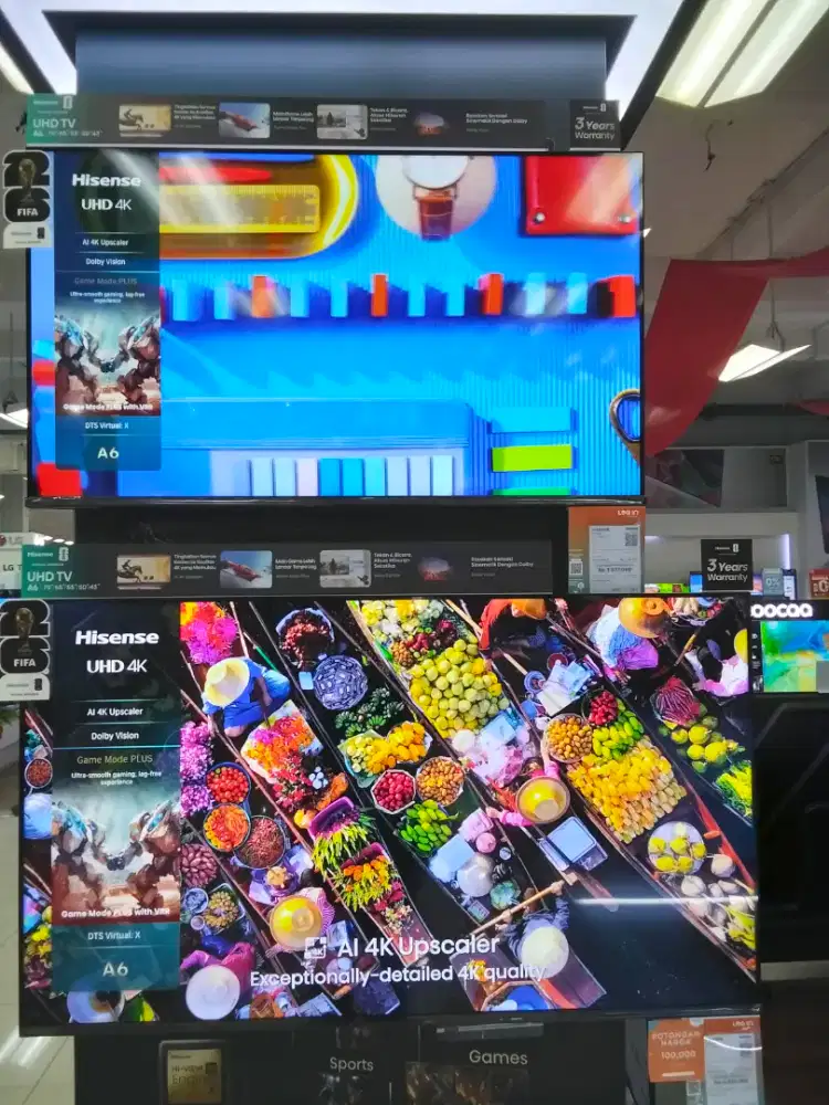 HISENSE 50A6Q GAME MODE PLUS