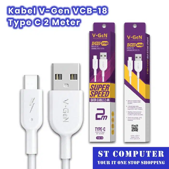 Kabel V-Gen VCB-18 Type C 2 Meter