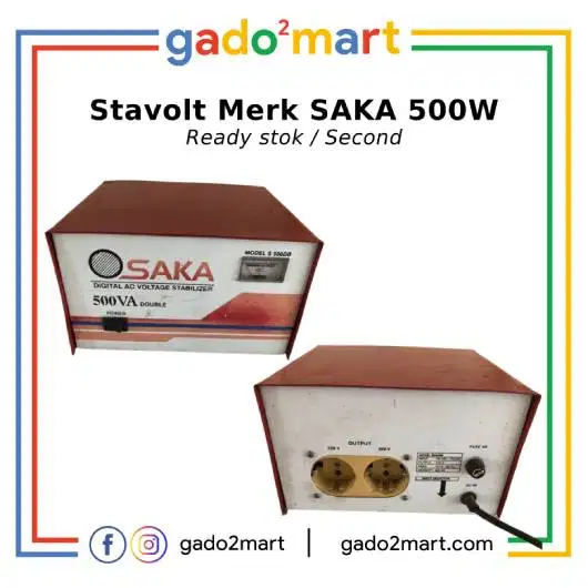 Stavolt Merk SAKA 500W
