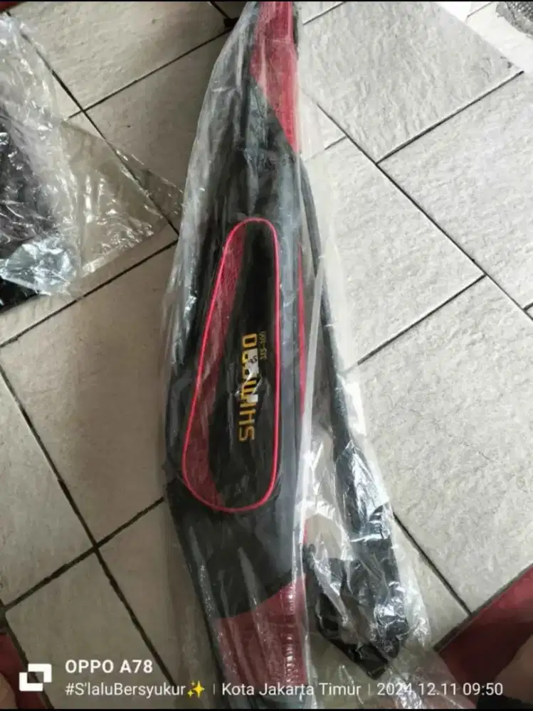 Jual Tas Baru Pancing Shimano Hitam Merah Pulomas Jakarta Timur