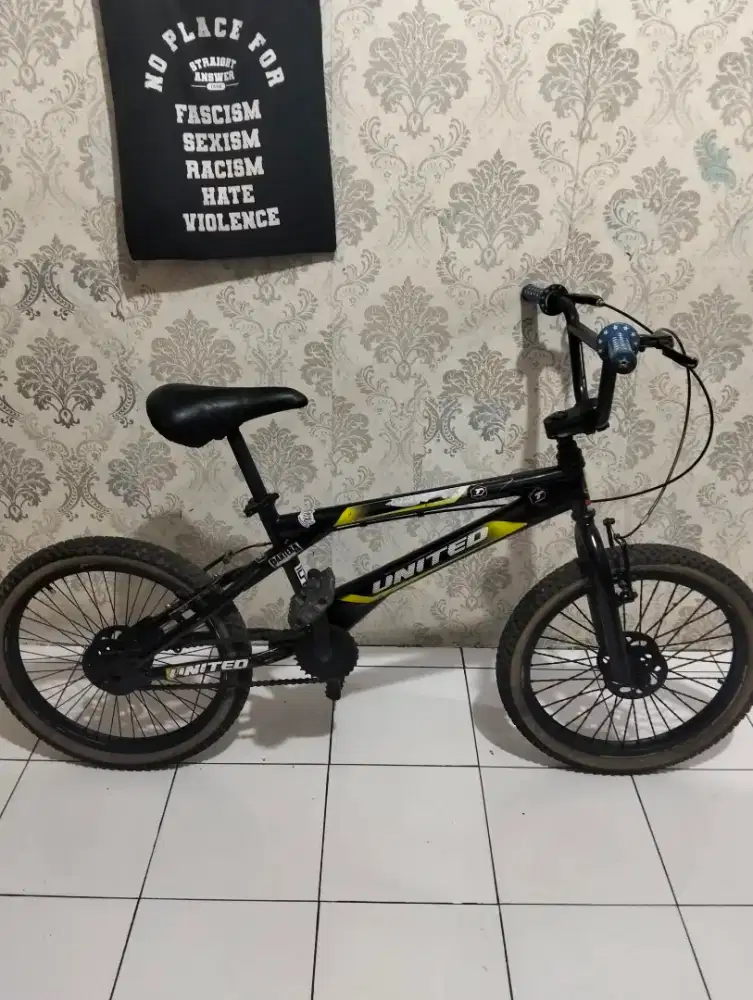 United sepeda BMX anak ukuran 20 untuk umur 5-15 tahun