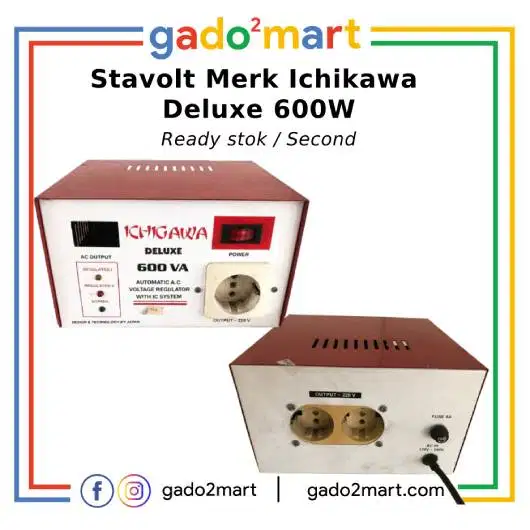Stavolt Merk ICHIGAWA DELUX 600W