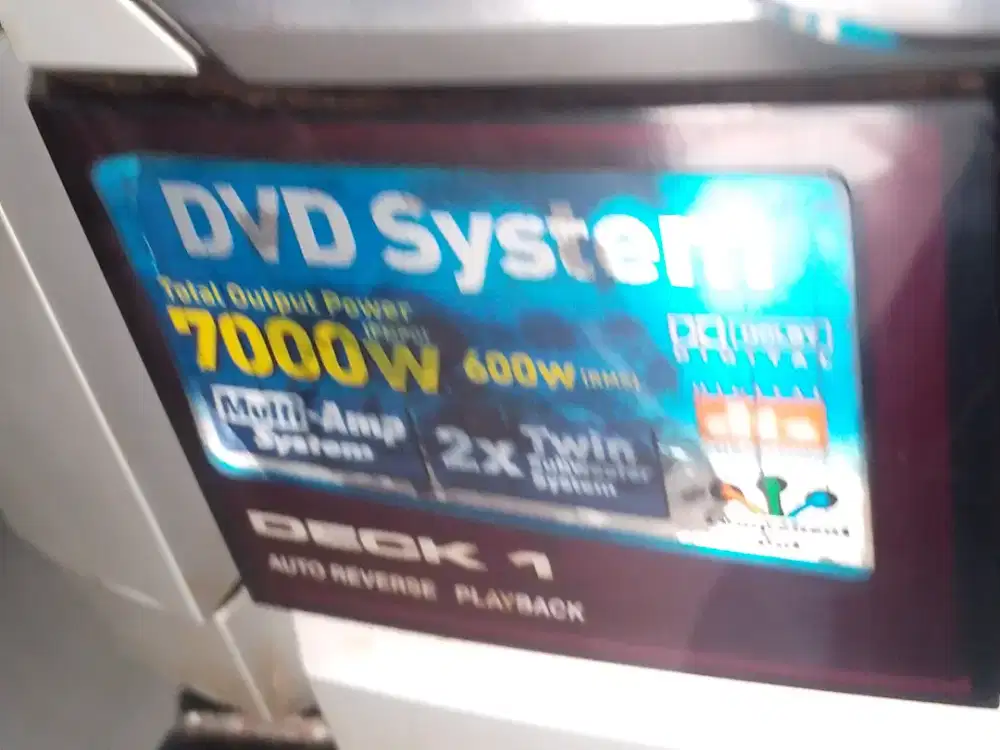 Panasonic Amplifier Home Theater 7.2, big power 600 watts RMS