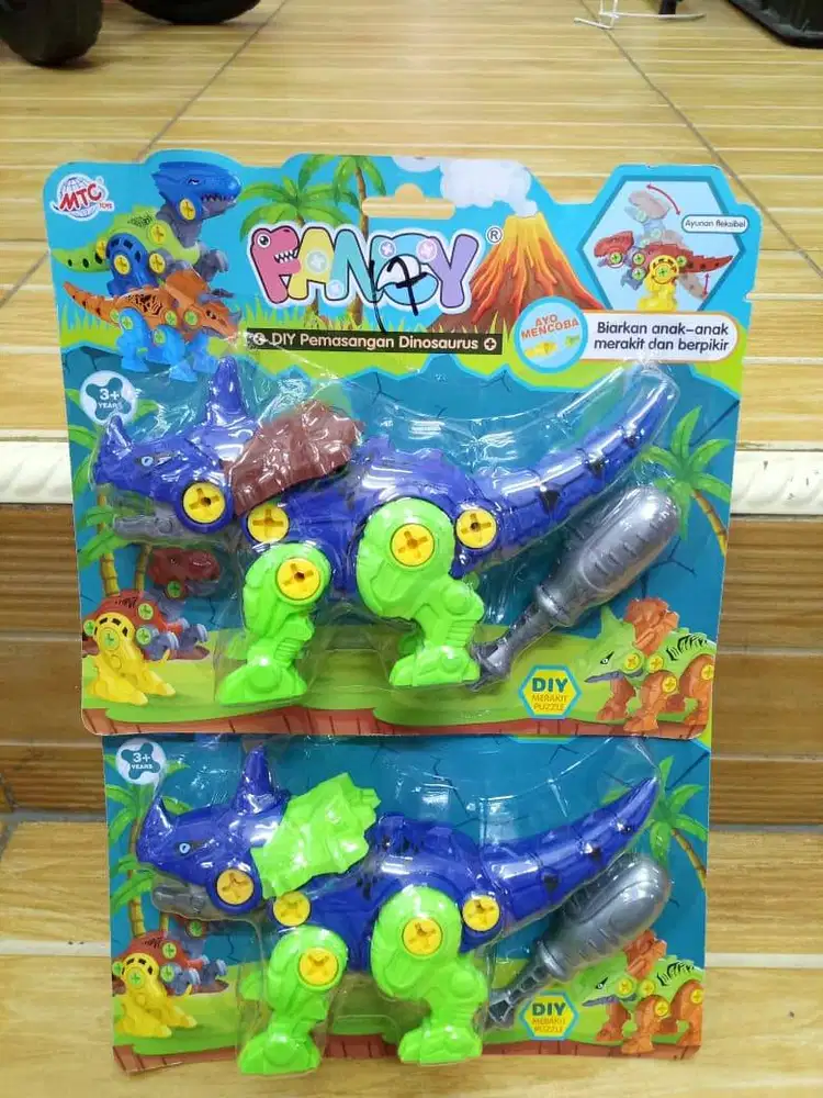 mainan anak dinosauruss obeng
