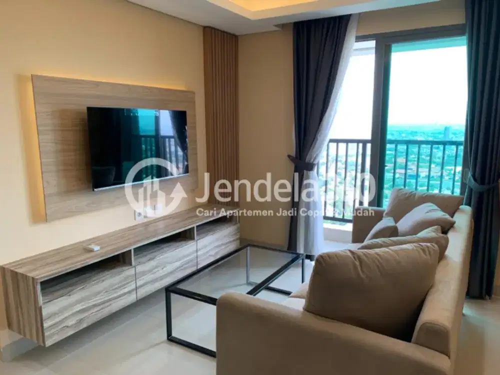 Disewakan Apartemen Embarcadero Bintaro tipe 2BR Full Furnished | EBCC002
