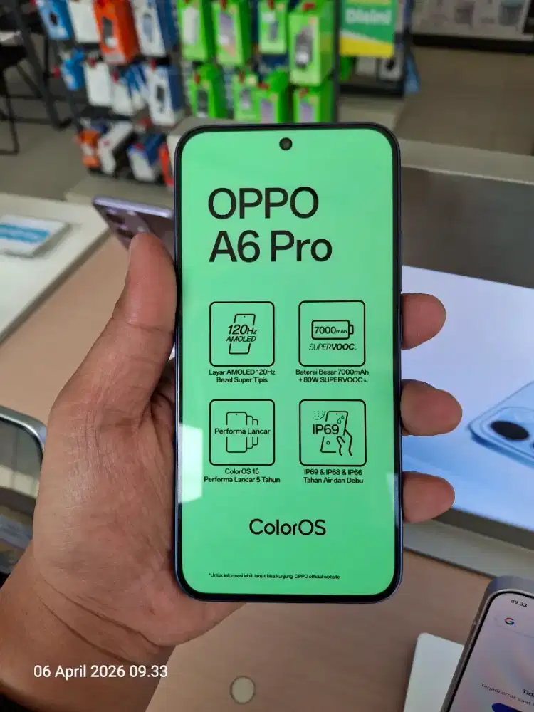 SEDIA KREDIT HP OPPO A6 PRO PROMO BUNGA RINGAN