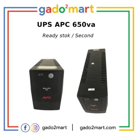 UPS Merk APC 650 VA - Second